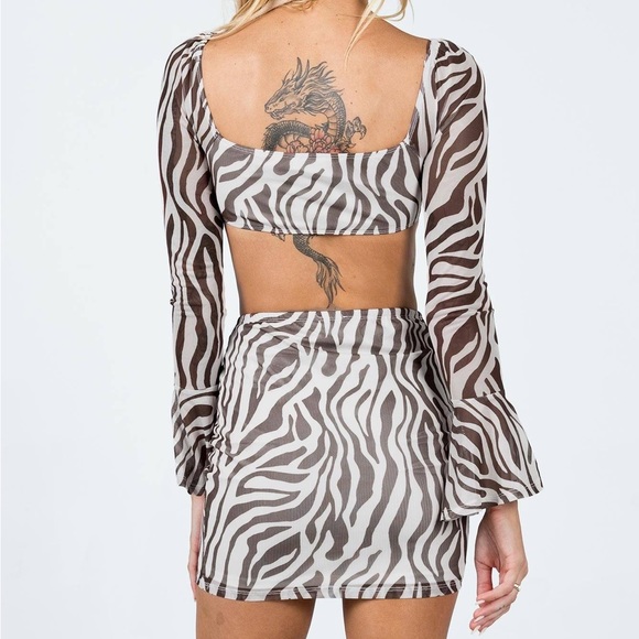 Princess Polly Soul Sister Zebra Skirt - Picture 6 of 6
